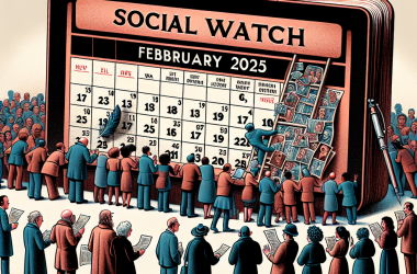 Illustration of Veille sociale Février 2025