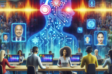 Illustration of Sanas utilise l'IA pour modifier en temps réel les accents des employés de centres d'appels | TechCrunch