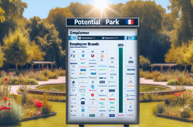 Illustration of Potentialpark : classement 2025 marque employeur en France