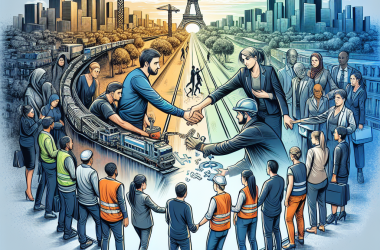 Illustration of Transitions Pro Île-de-France et le Grafie s'associent pour accompagner les salariés en insertion