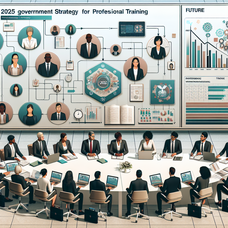 Illustration of La stratégie gouvernementale pour la formation pro en 2025 - Digiformag