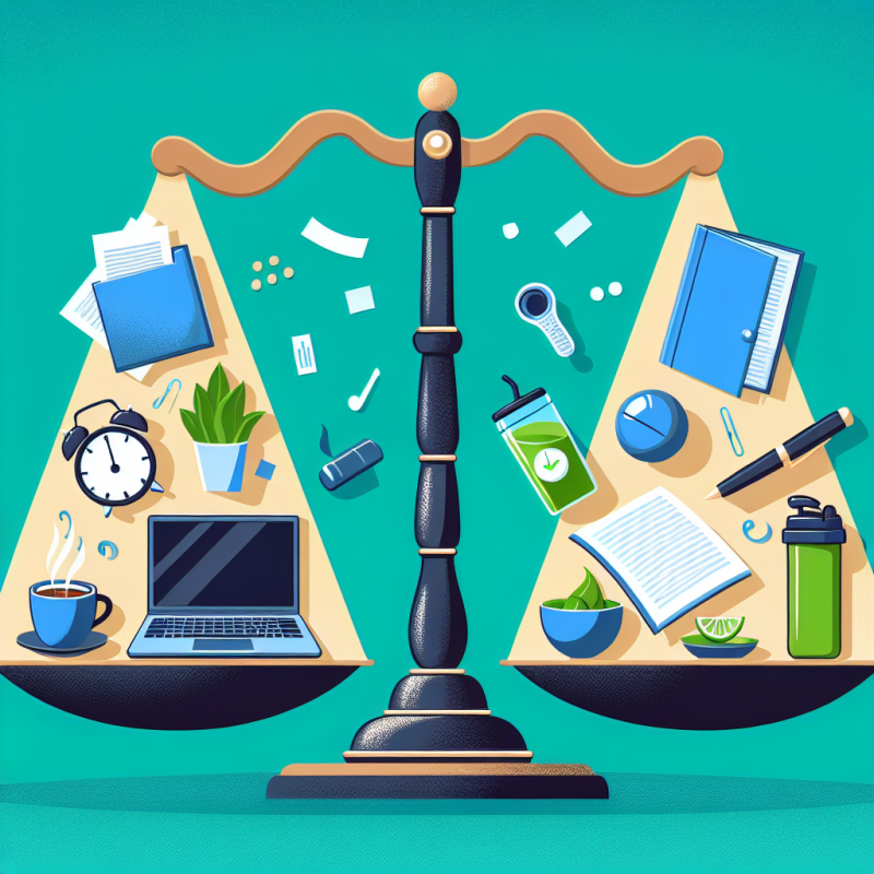 Illustration of Travail et bien-être : un équilibre sous tension ?