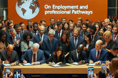 Illustration of Orange signe un accord global sur l’emploi et les parcours professionnels