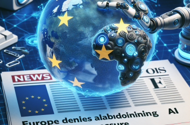 Illustration of L'Europe nie avoir abandonné les règles de responsabilité de l'IA sous la pression de Trump | TechCrunch