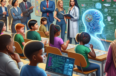 Illustration of L’intelligence artificielle à l’école : quels enjeux pour les collectivités ?
