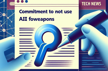Illustration of Google supprime de son site web l'engagement à ne pas utiliser l'IA pour des armes | TechCrunch