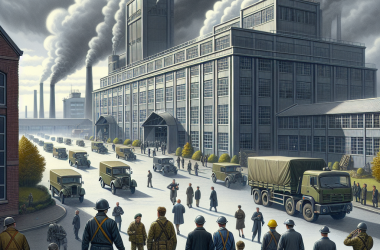 Illustration of Lâchée par l'armée, une usine de Calais ferme après 25 ans d'activité