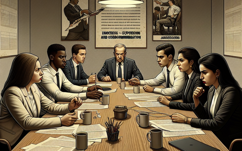 Illustration of Menaces de stagiaires et critiques d’agents valent suspension et condamnation