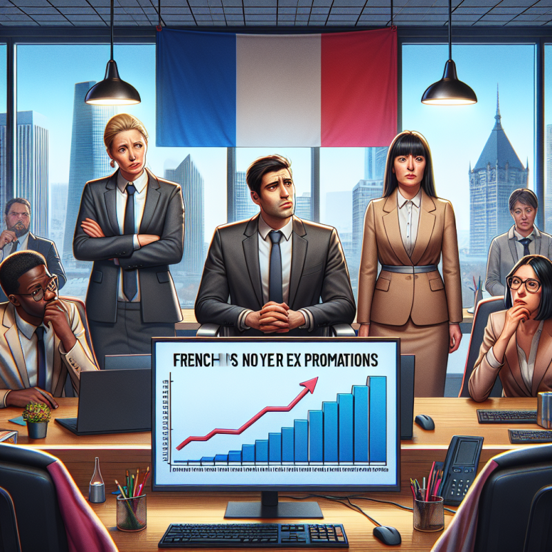 Illustration of "Un sentiment de frustration": les salariés français n’espèrent plus de promotions