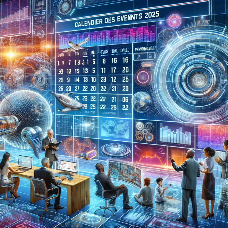 Illustration of Calendrier des événements 2025 | TechCrunch