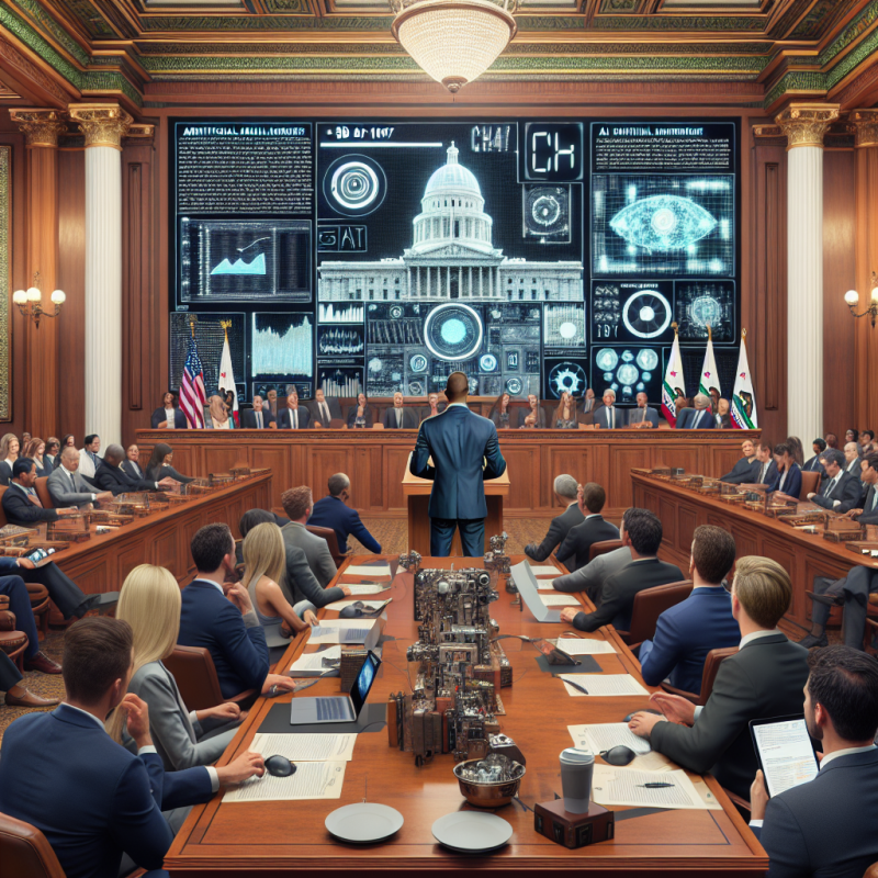 Illustration of L'auteur de la SB 1047 introduit un nouveau projet de loi sur l'IA en Californie | TechCrunch