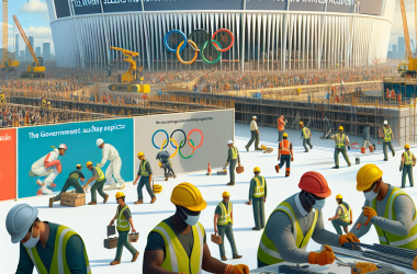 Illustration of Le gouvernement veut s'inspirer des JO de Paris 2024 pour réduire les accidents de travail
