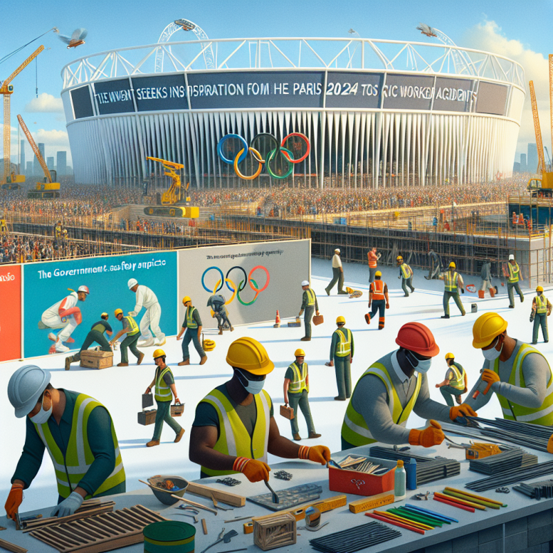 Illustration of Le gouvernement veut s'inspirer des JO de Paris 2024 pour réduire les accidents de travail