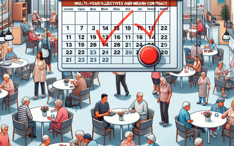 Illustration of Ehpad : une circulaire sur la suspension des contrats pluriannuels d’objectifs et de moyens