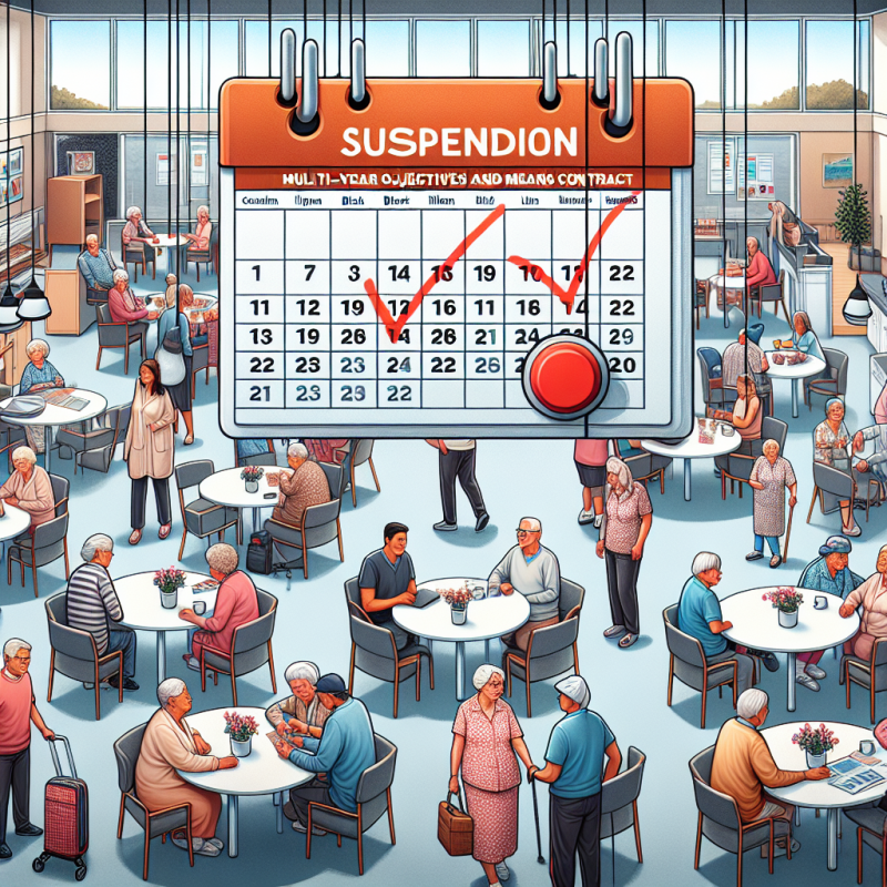 Illustration of Ehpad : une circulaire sur la suspension des contrats pluriannuels d’objectifs et de moyens