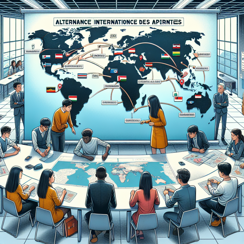 Illustration of Alternance internationale des apprentis : comment la renforcer ? - Centre Inffo