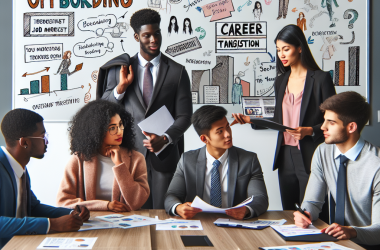 Illustration of Le "offboarding" ou comment ces entreprises préparent leurs alternants à entrer sur le marché du travail