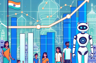 Illustration of Adoption de ChatGPT en flèche en Inde, mais la monétisation pourrait prendre du retard