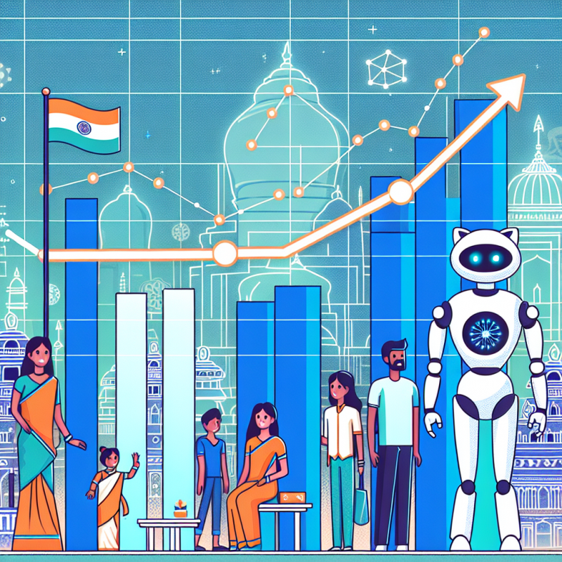 Illustration of Adoption de ChatGPT en flèche en Inde, mais la monétisation pourrait prendre du retard
