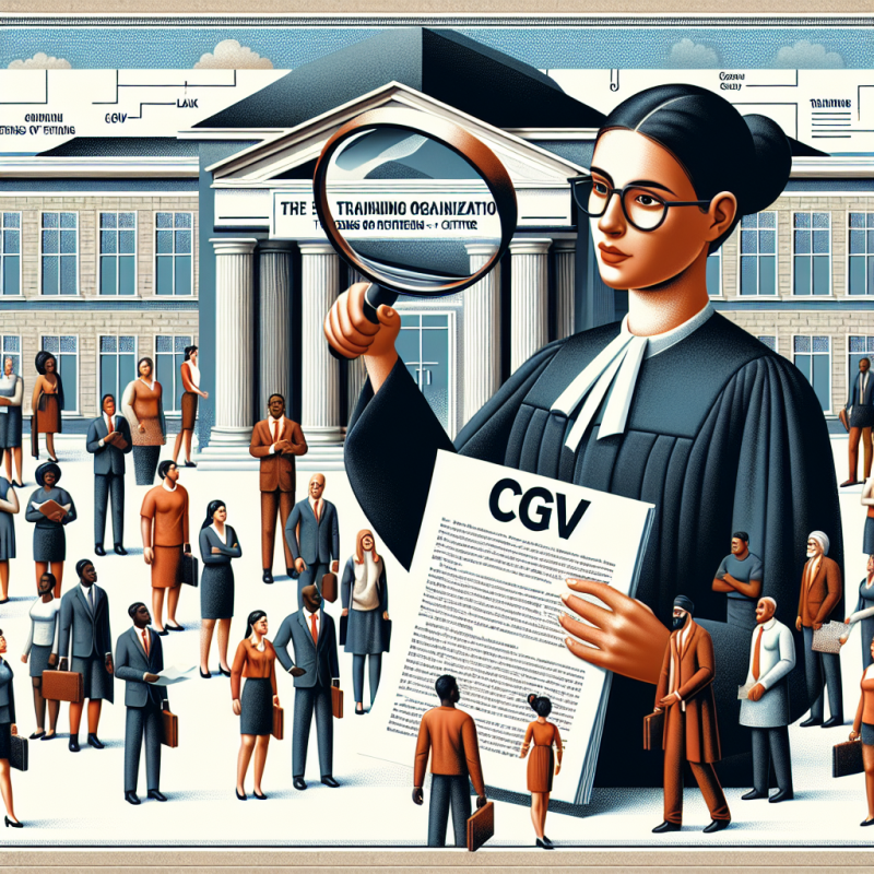 Illustration of Organisme de formation : les clauses de CGV peuvent être requalifiées par le juge ! - Centre Inffo