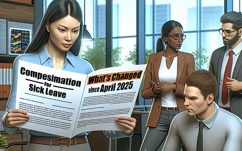 Illustration of Indemnisation Arrêts Maladie : ce qui a changé depuis le 1er avril 2025 !