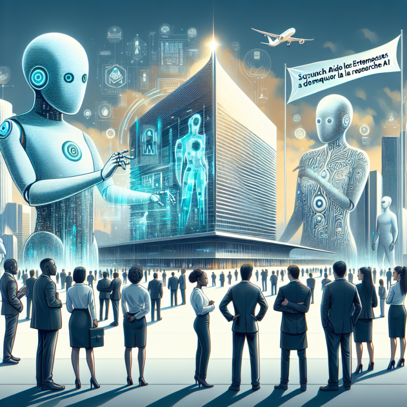 Illustration of Scrunch AI aide les entreprises à se démarquer dans la recherche AI