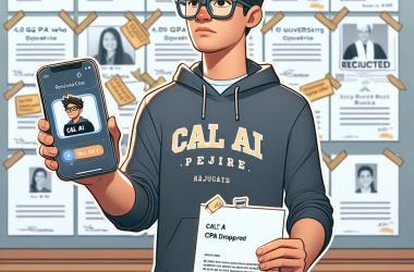 Illustration of L'adolescent avec un GPA de 4.0 qui a créé l'application Cal AI virale a été rejeté par 15 des meilleures universités | TechCrunch