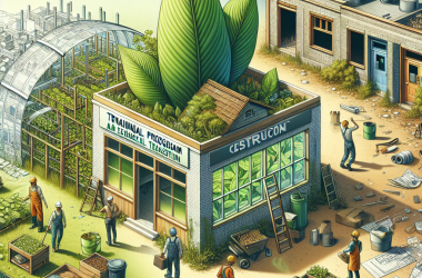 Illustration of BTP et transition écologique : une offre de formation à structurer, des TPE en difficulté - Centre Inffo