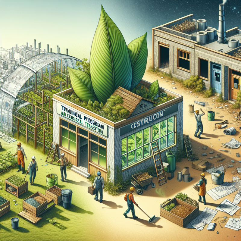Illustration of BTP et transition écologique : une offre de formation à structurer, des TPE en difficulté - Centre Inffo