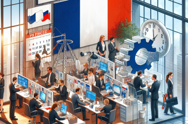 Illustration of L'emploi salarié privé se stabilise en France au premier trimestre 2025