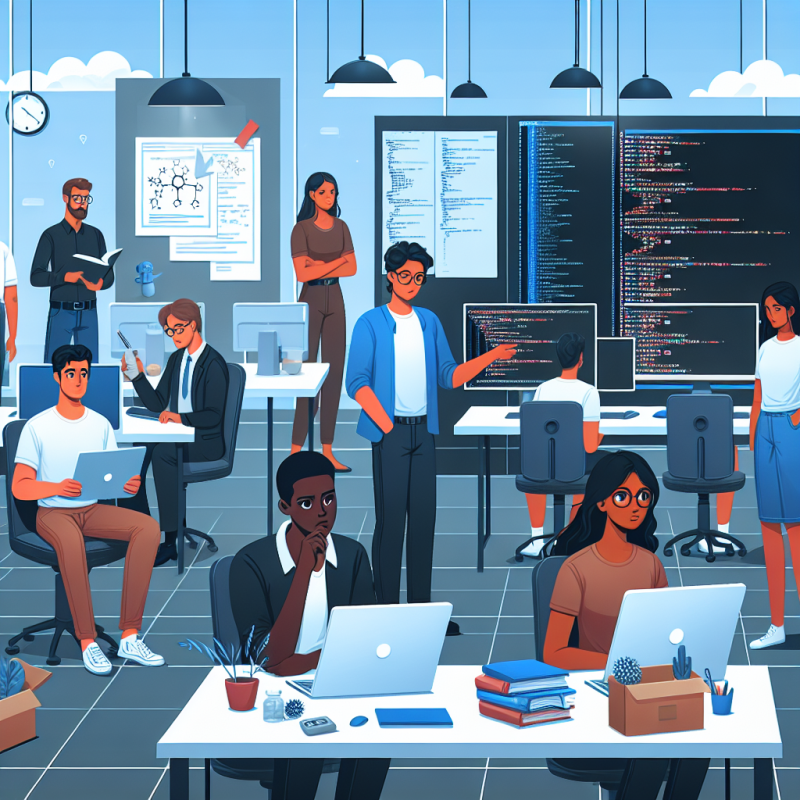 Illustration of Les programmeurs en première ligne des licenciements chez Microsoft dans son État d'origine alors que l'IA rédige jusqu'à 30 % de son code