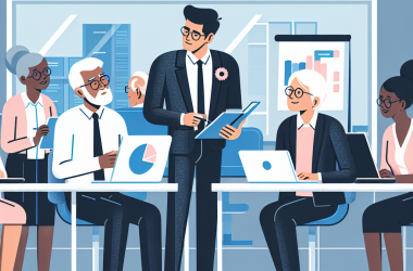 Illustration of Seniors + sensibilise les entreprises aux discriminations liées à l'âge - Centre Inffo