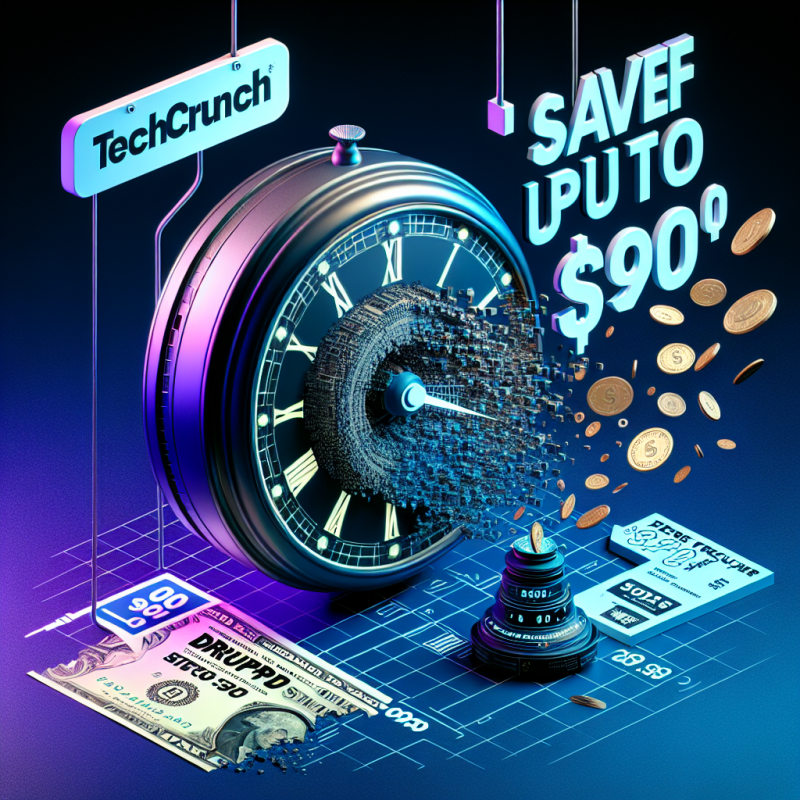 Illustration of Le temps presse : Économisez jusqu'à 900 $ sur les billets pour TechCrunch Disrupt 2025 avant que les prix n'augmentent