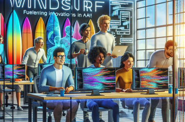 Illustration of La startup de vibe-coding Windsurf lance ses modèles d'IA en interne