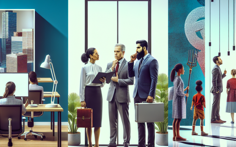 Illustration of Revue du web #542: bureaux debout, sexisme, égalité des chances