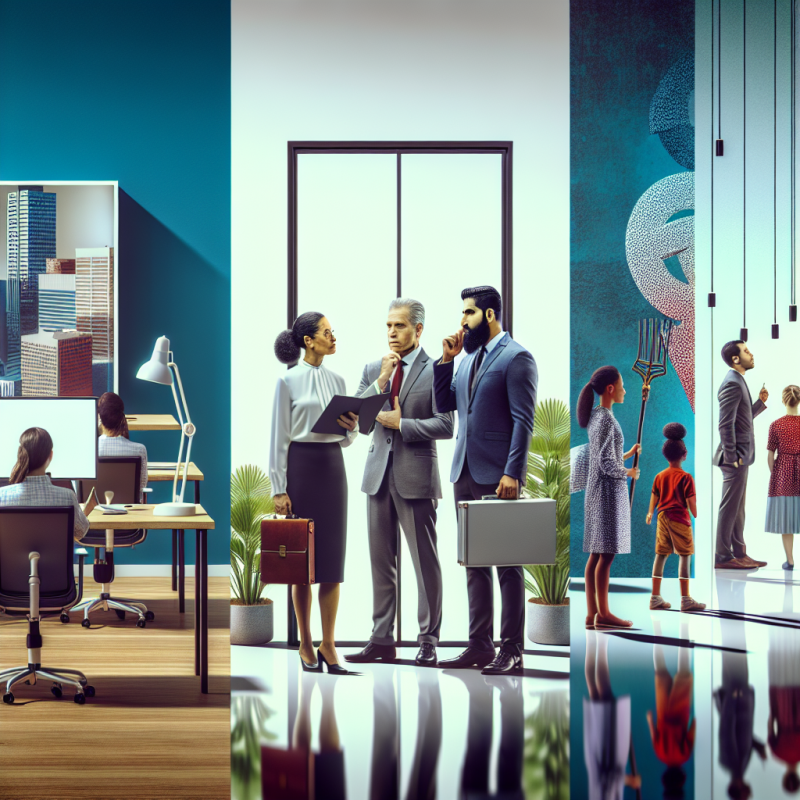 Illustration of Revue du web #542: bureaux debout, sexisme, égalité des chances