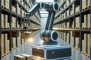 Illustration of Amazon dévoile un robot d'entrepôt capable de ‘toucher’
