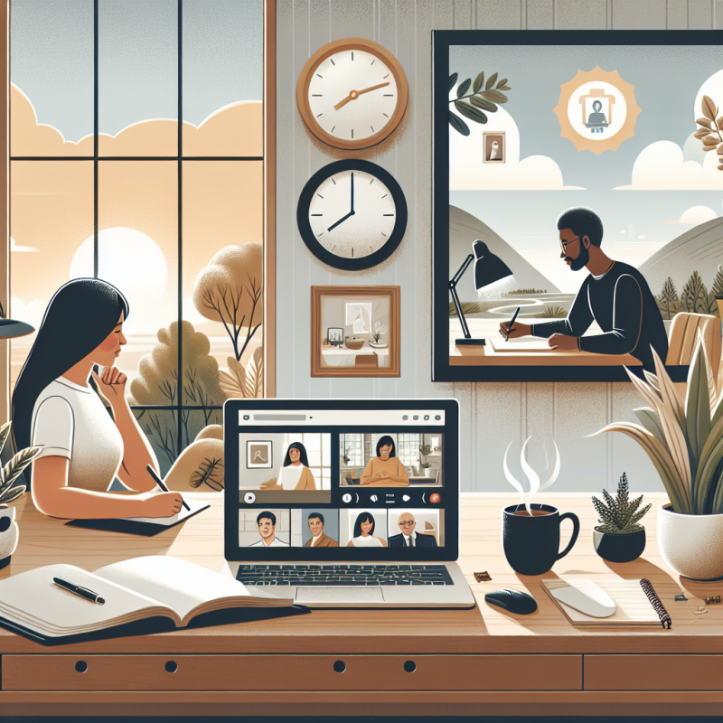 Illustration of Comment attirer ces candidats adeptes du travail 100% à distance?