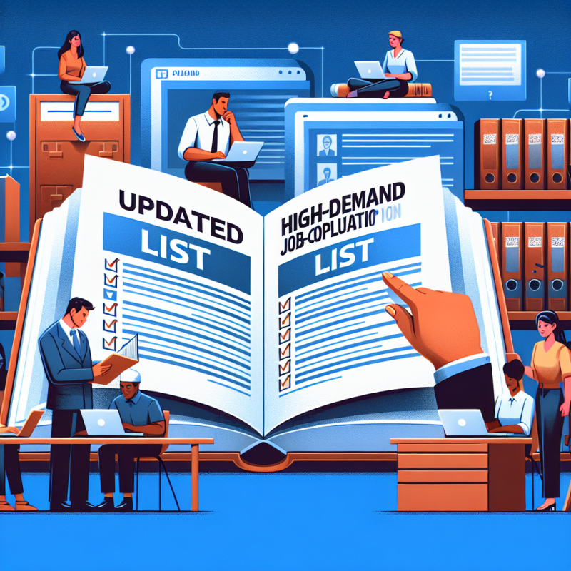 Illustration of Publication de la liste des métiers en tension actualisée - Centre Inffo