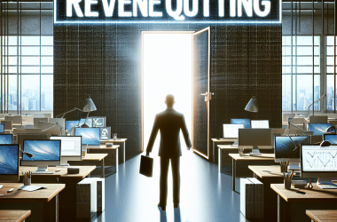 Illustration of #TendancesRH : le Revenge Quitting