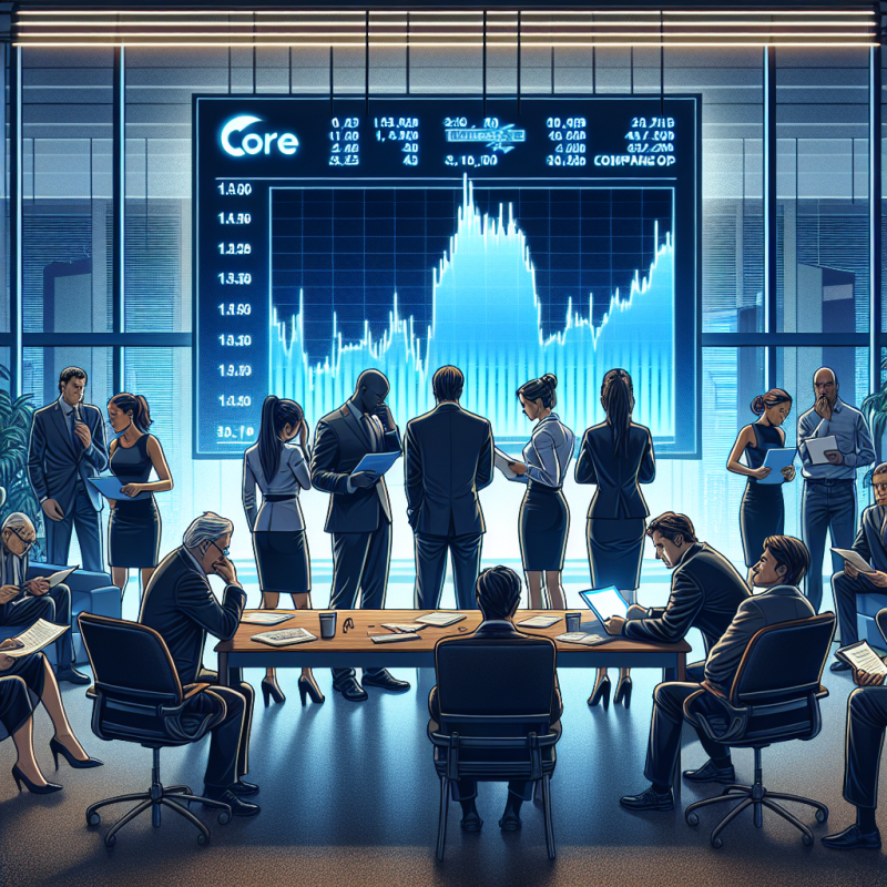Illustration of CoreWeave chercherait à lever 1,5 milliard de dollars de dette après un IPO décevant