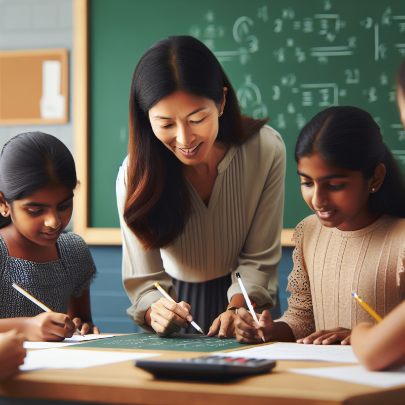 Illustration of Plus de maths pour les filles ! - Centre Inffo