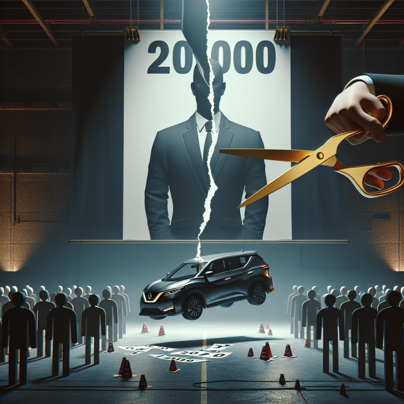 Illustration of 20.000 emplois supprimés au lieu de 9.000: Nissan s'apprête à annoncer une saignée plus importante que prévue