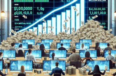 Illustration of Klarna : Le revenu par employé grimpe à près de 1 million de dollars grâce à l'efficacité de l'IA