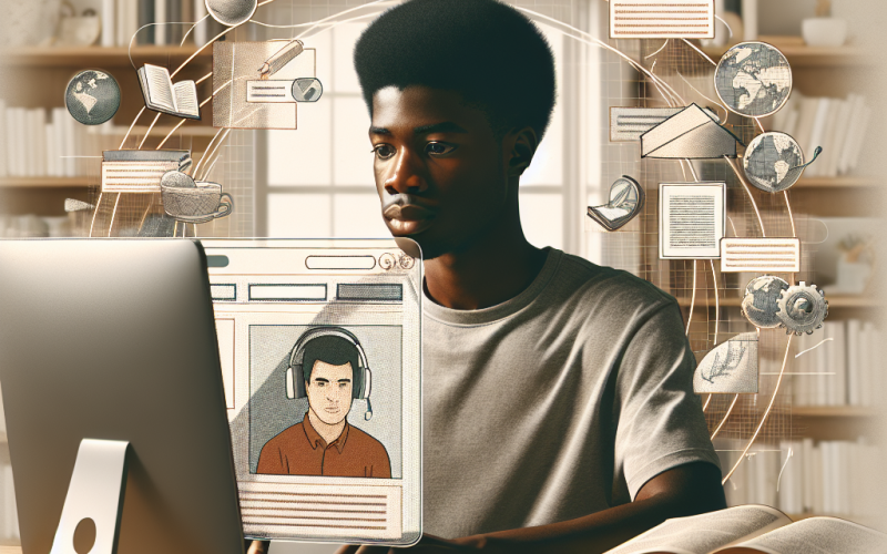 Illustration of Apprentissage à distance: une minoration… et une définition en filigrane ?