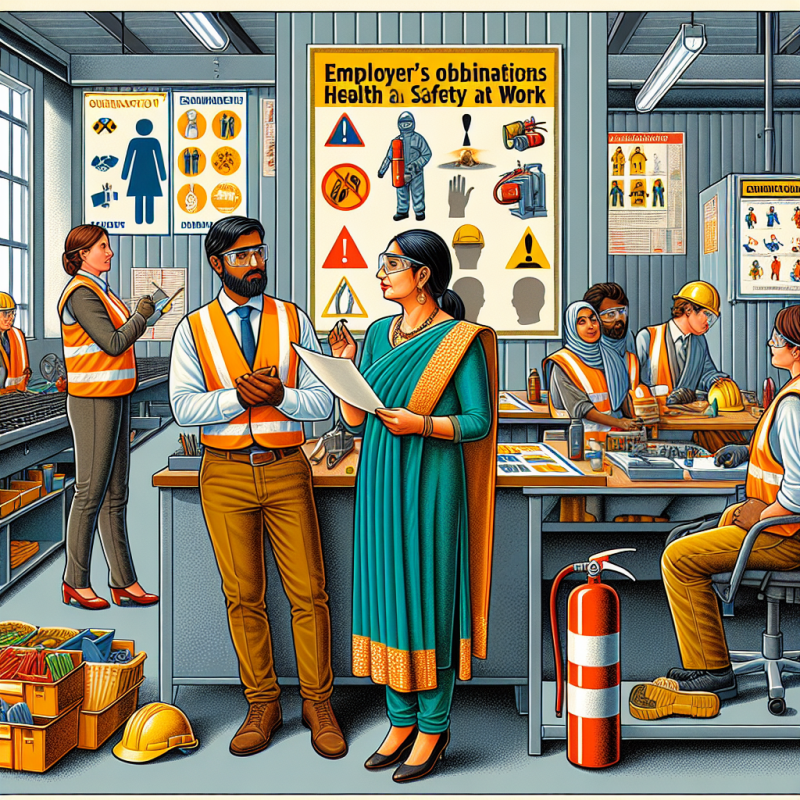 Illustration of Les obligations de l’employeur en santé sécurité au travail