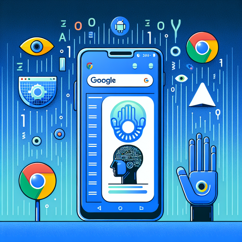 Illustration of Google déploie de nouvelles fonctionnalités d'IA et d'accessibilité sur Android et Chrome