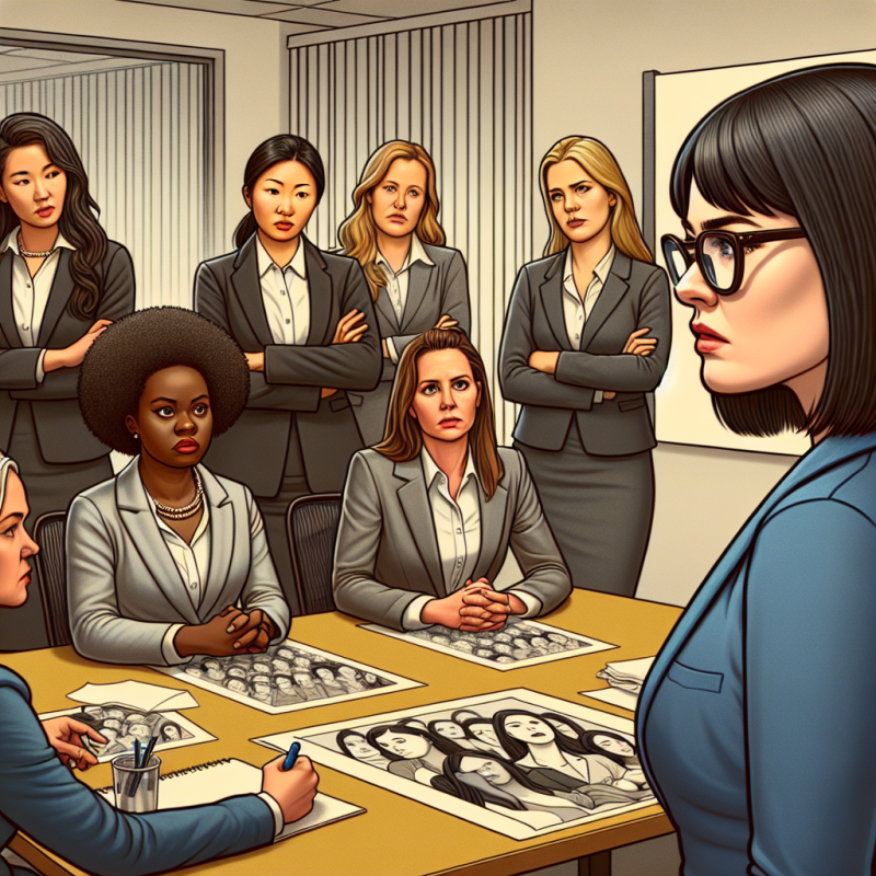 Illustration of Les deux-tiers des femmes confrontées au sexisme au travail