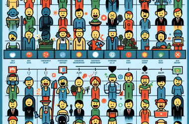 Illustration of Des chercheurs ont passé au crible 263 métiers: voici ceux qui rendent le plus heureux et le plus malheureux