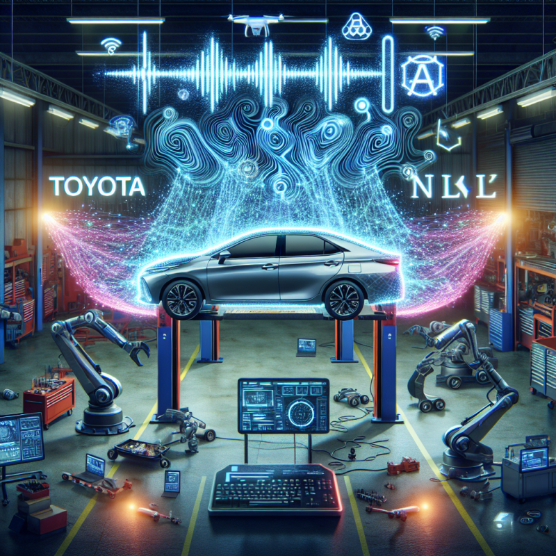 Illustration of Toyota et NLX : Faire fonctionner l'IA dans le monde de la réparation automobile